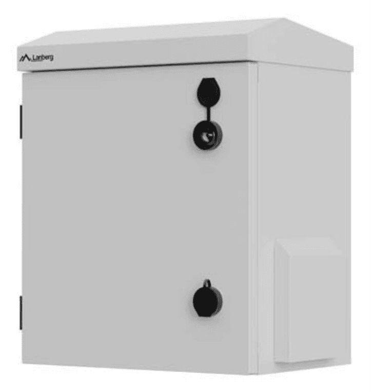 Lanberg WAH1-3240-00S armario rack 3U Bastidor de pared Gris
