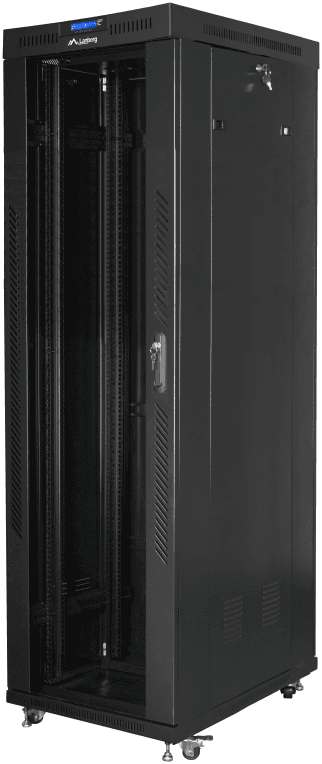 Lanberg FF01-6042-12B armario rack 42U Rack o bastidor independiente Negro