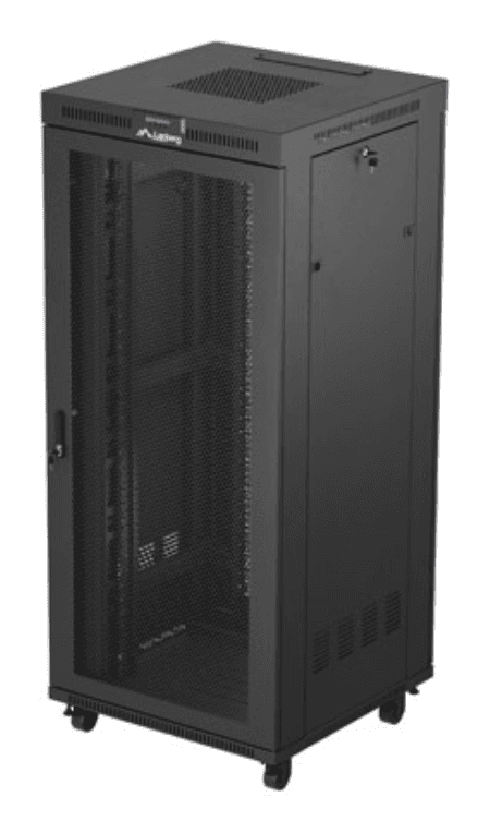 Lanberg FF01-8837-23BL armario rack 37U Rack o bastidor independiente Negro