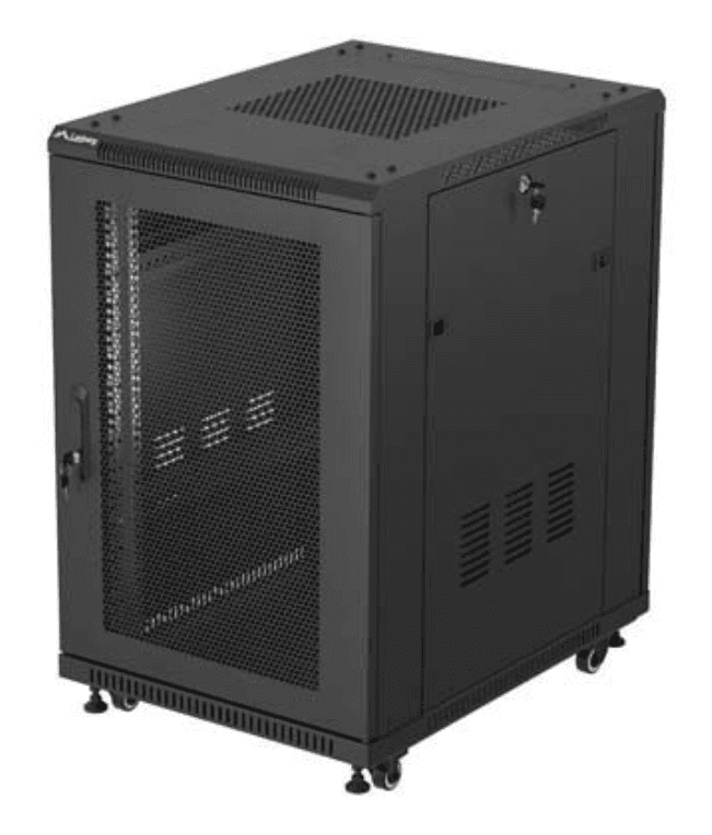 Lanberg FF01-6818-23B armario rack 18U Rack o bastidor independiente Negro