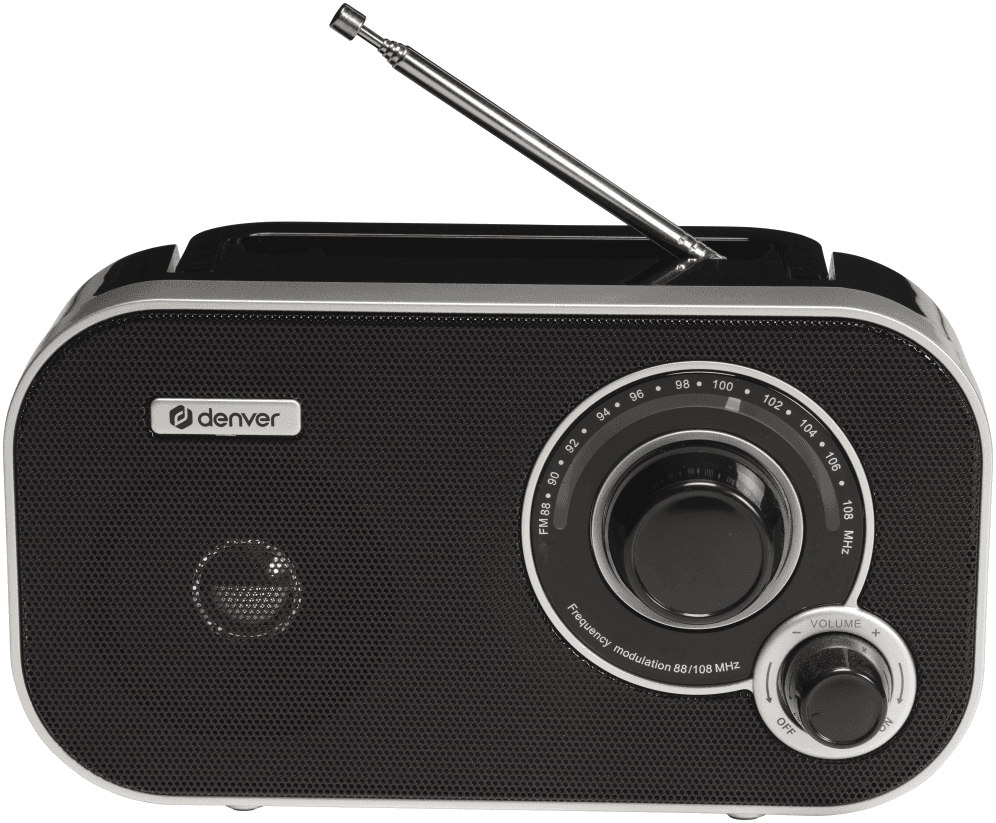 Denver TR-51B Personal Analógica Negro