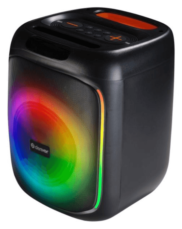 Denver BPS-165 Altavoz para fiestas Negro 20 W