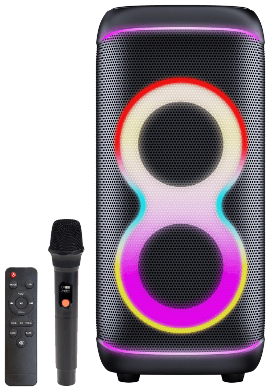Denver BPS-370 Altavoz para fiestas Negro 100 W