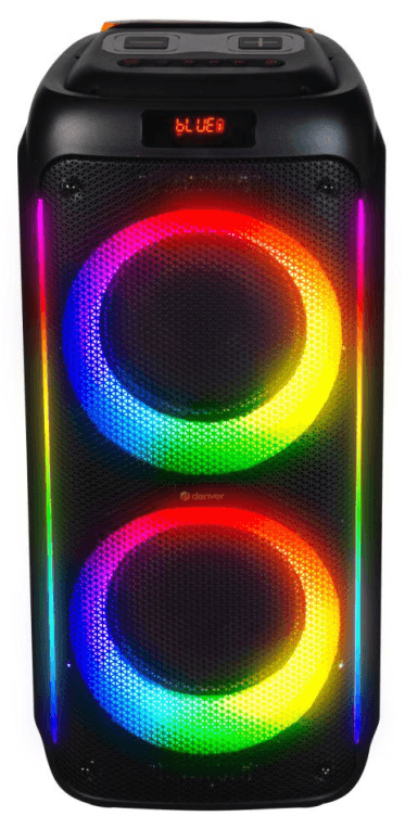Denver BPS-458 Altavoz para fiestas Negro 100 W