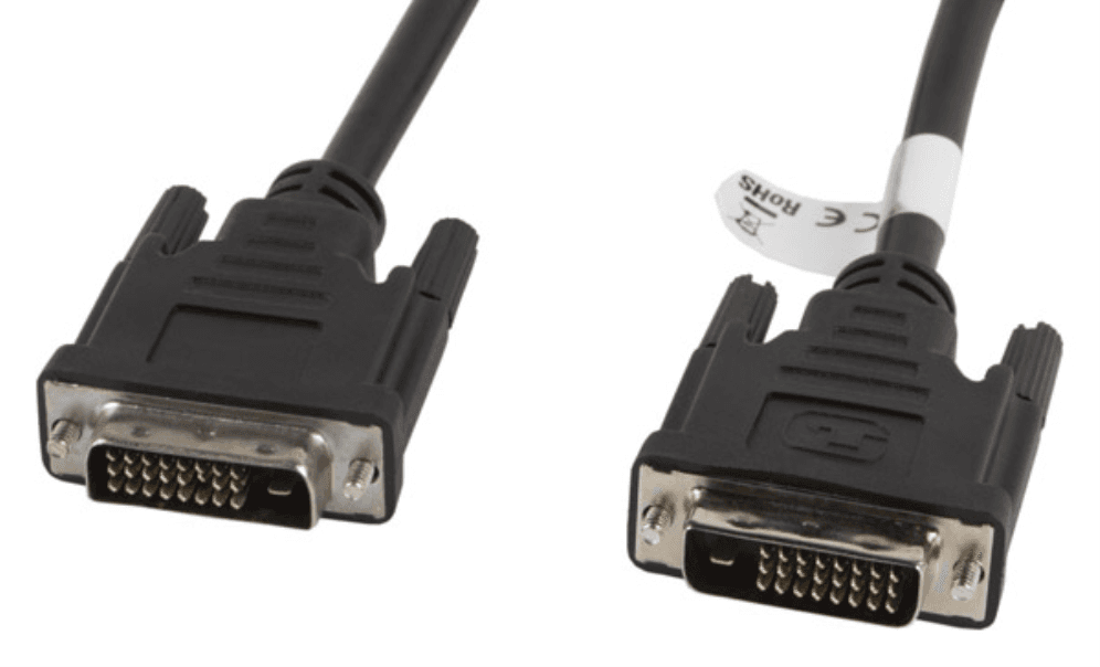 Lanberg CA-DVID-10CC-0030-BK Dvi-D (24+1Pol) Stecker auf Dvi-D (24+1Pol) Stecker Dual Link Kabel, 3m schwarz cable DVI Negro