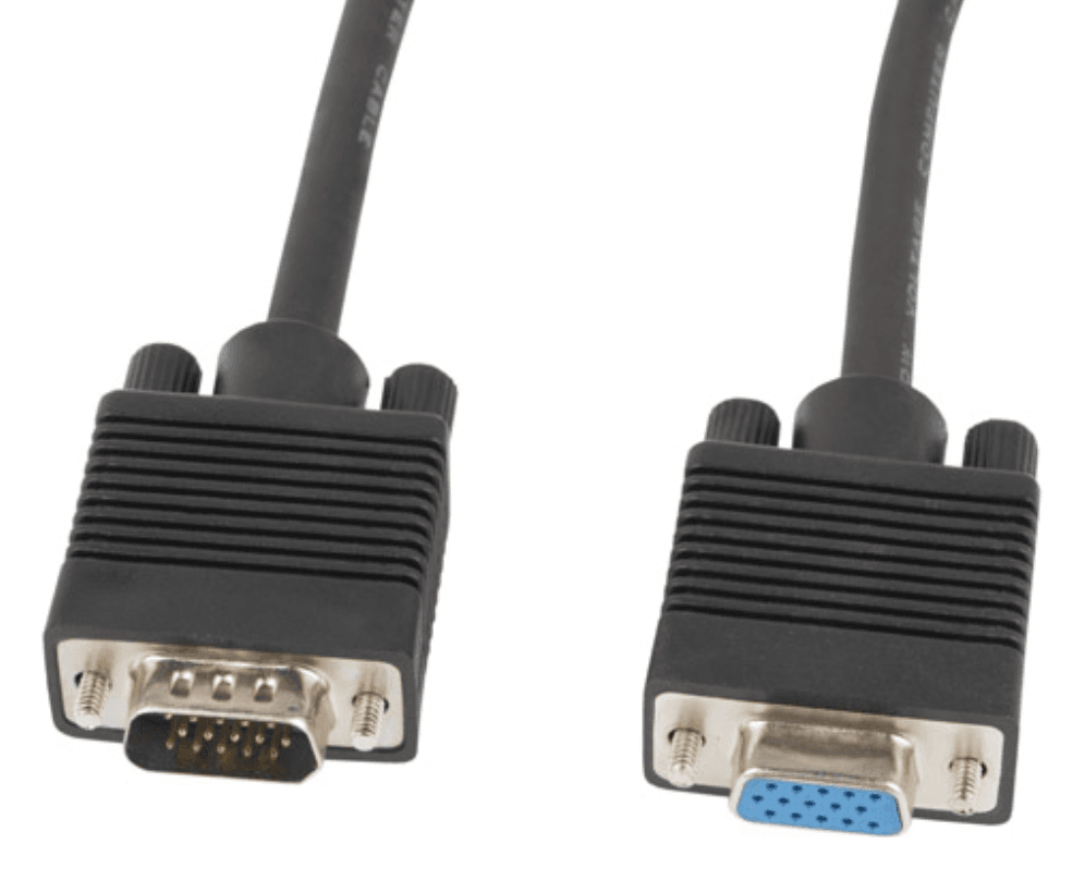 Lanberg CA-VGAC-10CC-0018-B+ cable VGA 1,8 m VGA (D-Sub) Negro