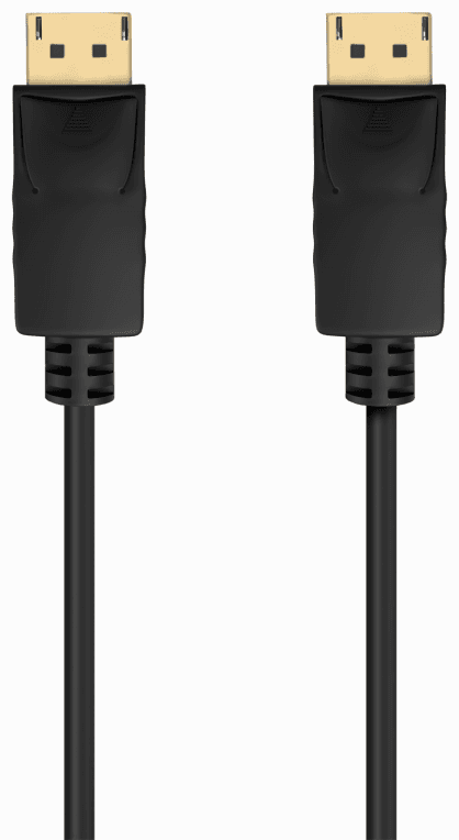 AISENS Cable DISPLAYPORT V1.2 CCS 4K@60Hz, DP/M-DP/M, Negro, 1.5m