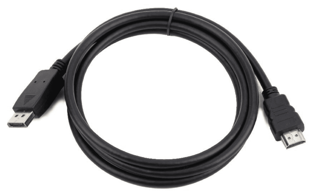 Gembird DisplayPort - HDMI, 1.8m 1,8 m HDMI tipo A (Estándar) Negro