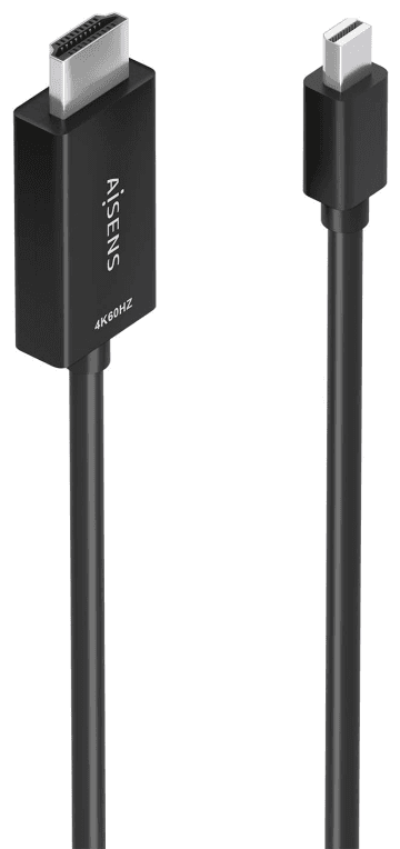 AISENS A125-0889 adaptador de cable de vídeo 3 m Mini DisplayPort HDMI tipo A (Estándar)
