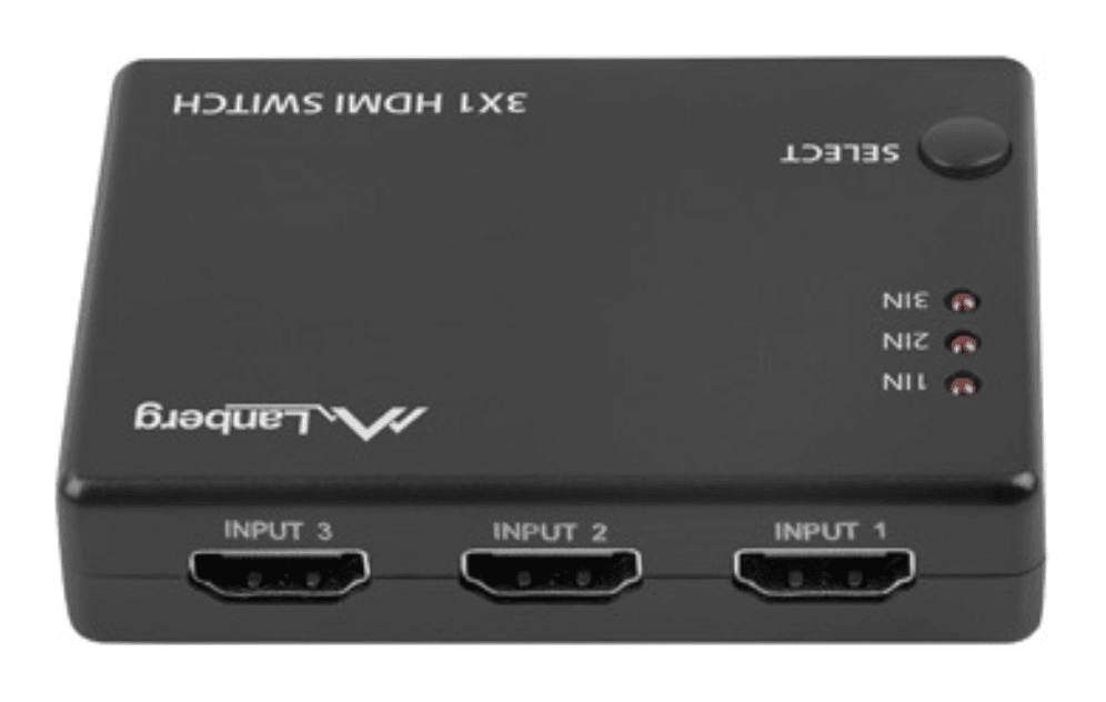 Lanberg SWV-HDMI-0003 interruptor de video