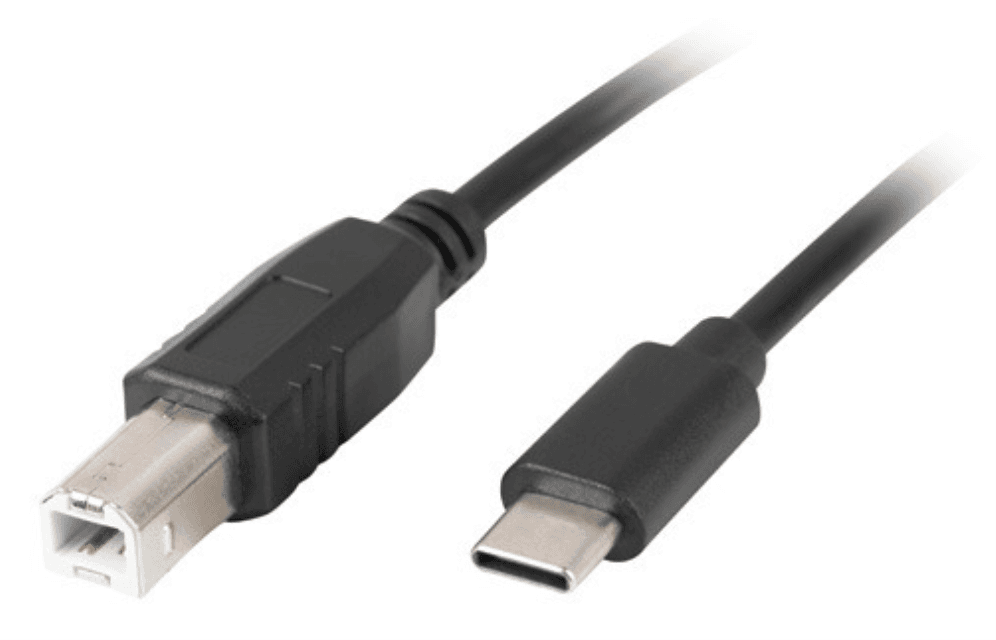 Lanberg CA-USBA-13CC-0030-BK cable USB USB 2.0 3 m USB B USB C Negro