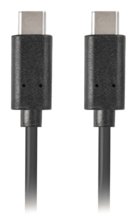 Lanberg CA-CMCM-10CU-0005-BK cable USB USB 2.0 0,5 m USB C Negro