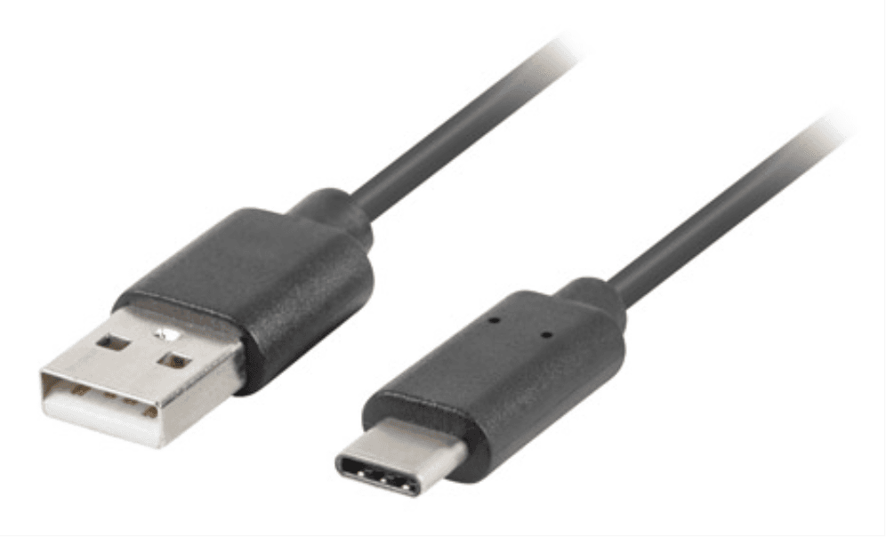Lanberg CA-USBO-31CU-0010-BK cable USB 1 m USB 3.2 Gen 1 (3.1 Gen 1) USB A USB C Negro