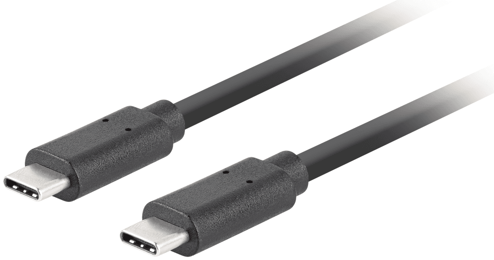 Lanberg CA-CMCM-32CU-0010-BK cable USB USB 3.2 Gen 2 (3.1 Gen 2) 1 m USB C Negro