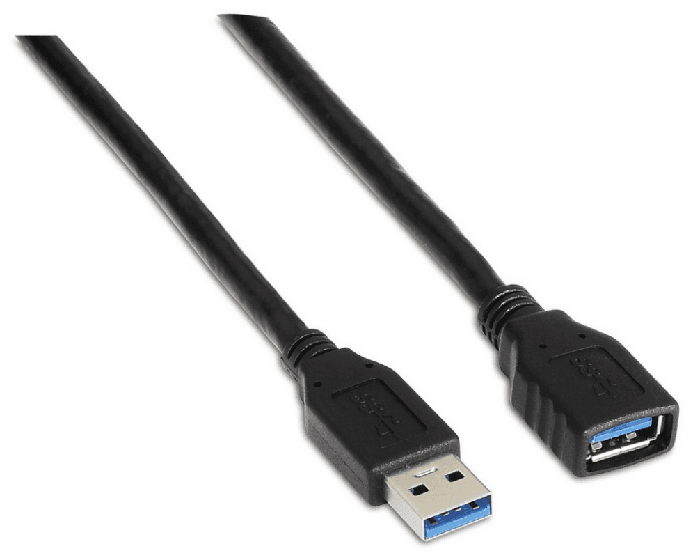 AISENS A105-0041 cable USB USB 3.2 Gen 1 (3.1 Gen 1) 1 m USB A Negro