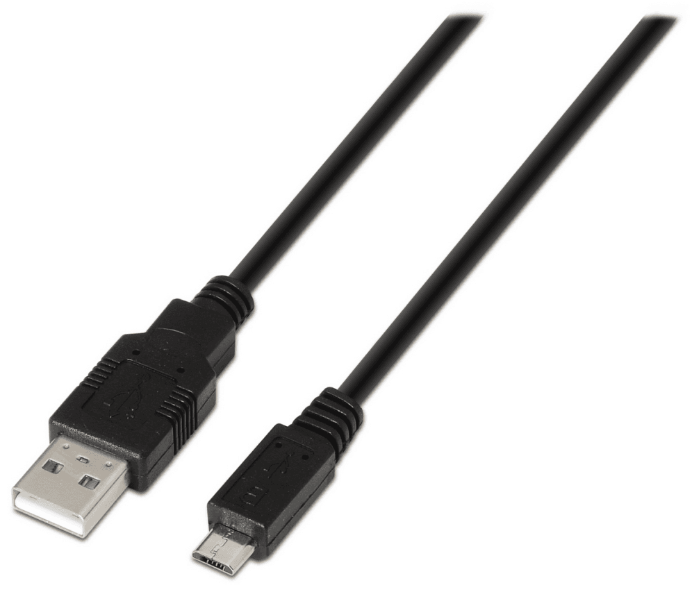AISENS A101-0029 cable USB USB 2.0 3 m USB A Micro-USB B Negro