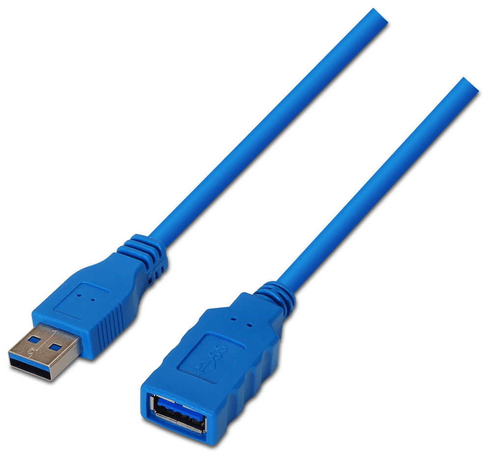 AISENS A105-0046 cable USB USB 3.2 Gen 1 (3.1 Gen 1) 2 m USB A Azul