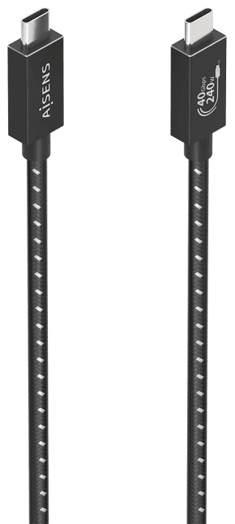 AISENS A156-0867 cable USB USB4 Gen 3x2 1 m USB C