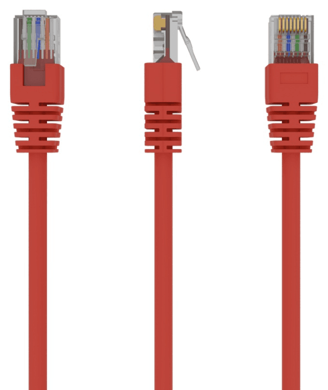 Gembird PP12-0.5M/R cable de red 0,5 m