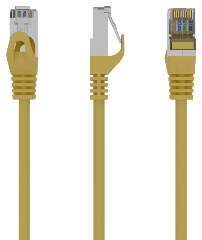 Gembird PP6-1M/Y cable de red Amarillo Cat6 F/UTP (FTP)
