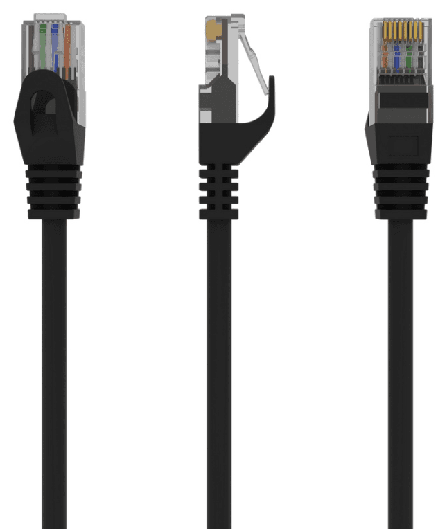 Gembird PP6U-3M/BK cable de red Negro Cat6 U/UTP (UTP)
