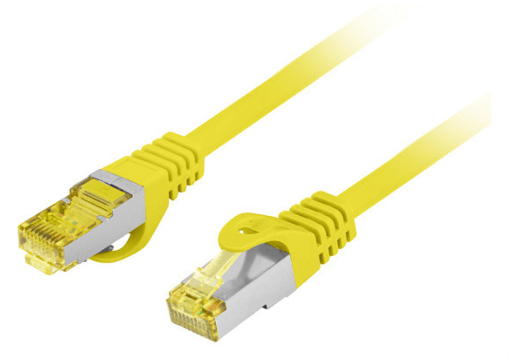 Lanberg PCF6A-10CU cable de red Amarillo 2 m Cat6a S/FTP (S-STP)