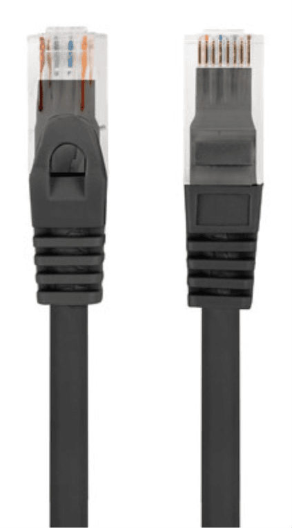 Lanberg PCU6-10CU-0300-BK cable de red Negro 3 m Cat6 U/UTP (UTP)
