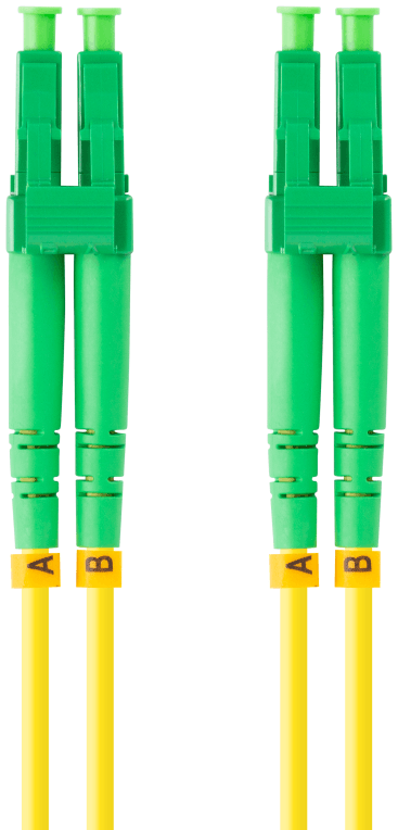 Lanberg FO-LALA-SD11-0010-YE Cable de fibra óptica e InfiniBand 1 m LC Amarillo