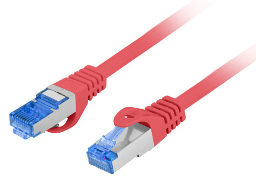 Lanberg PCF6A-10CC cable de red Rojo 1,5 m Cat6a S/FTP (S-STP)