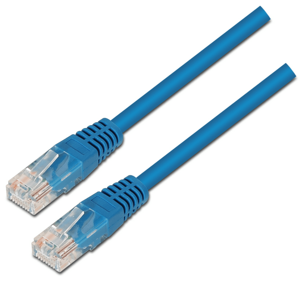 AISENS A135-0242 cable de red Azul 1 m Cat6 U/UTP (UTP)