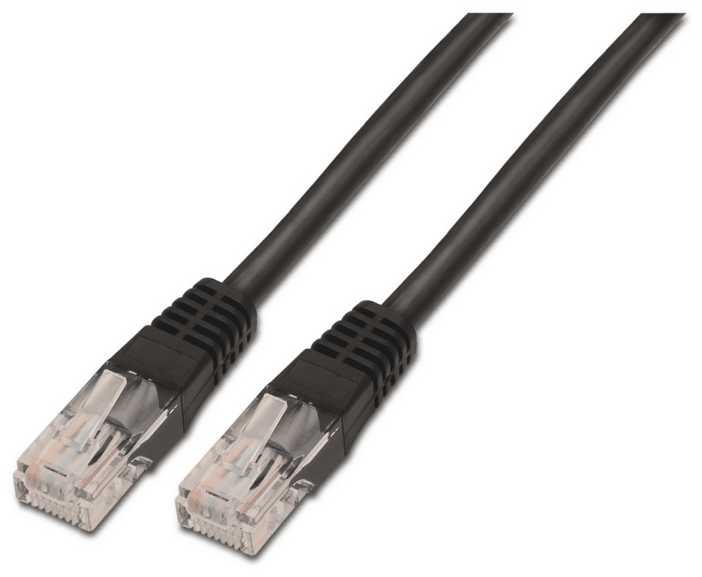 AISENS A135-0260 cable de red Negro 3 m Cat6 U/UTP (UTP)