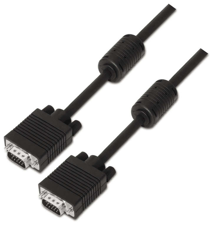 AISENS A113-0076 cable VGA 20 m VGA (D-Sub) Negro