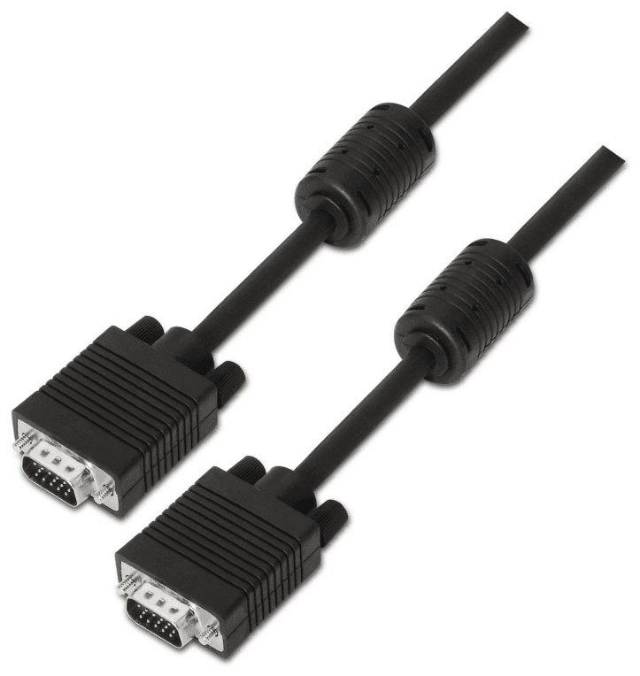 AISENS A113-0072 cable VGA 3 m VGA (D-Sub) Negro