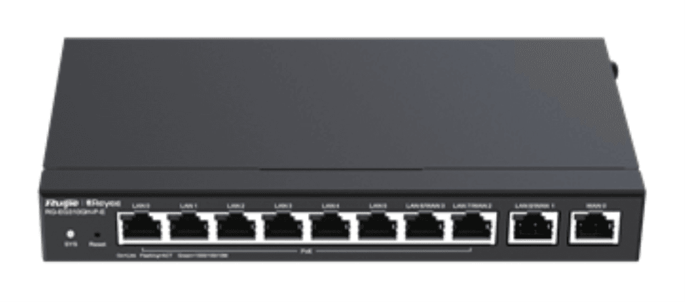 Ruijie Networks RG-EG305GH-P-E router Negro