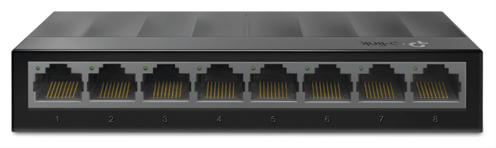 TP-Link LS1008G switch No administrado Gigabit Ethernet (10/100/1000) Negro