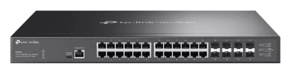 TP-Link Omada SX3832 switch Gestionado L2/L2+ 10G Ethernet (100/1000/10000) 1U Negro