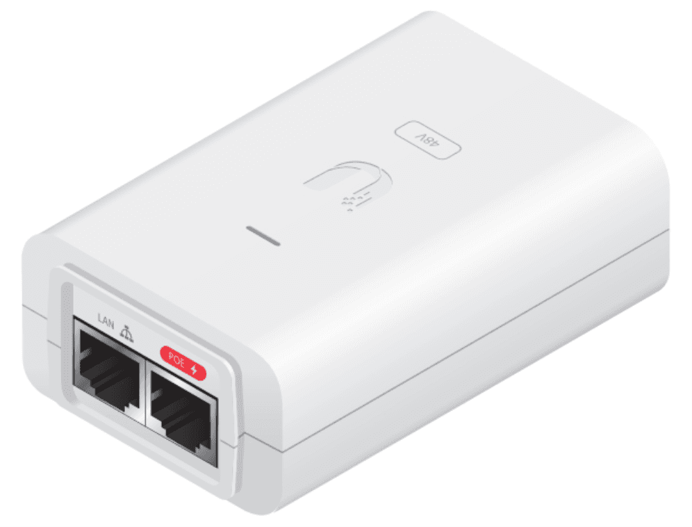 Ubiquiti POE-24-24W-WH adaptador e inyector de PoE 24 V