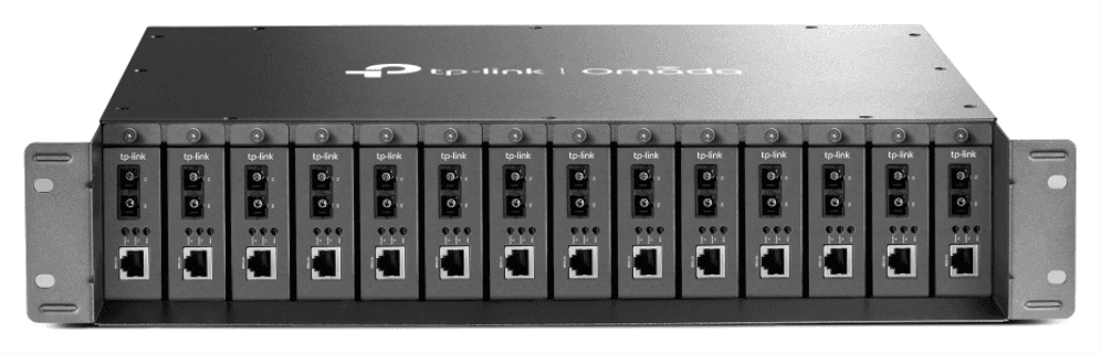 TP-Link Omada MC1400 chasis de red 2U Negro