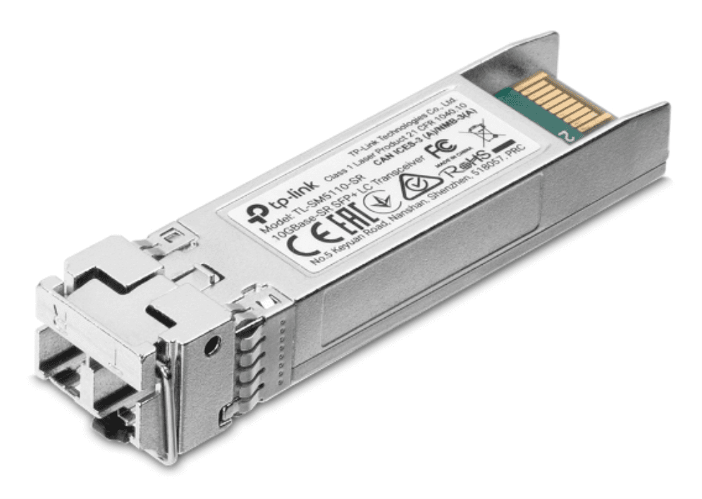 TP-Link SM6110-SR red modulo transceptor Fibra óptica 10000 Mbit/s SFP+ 850 nm