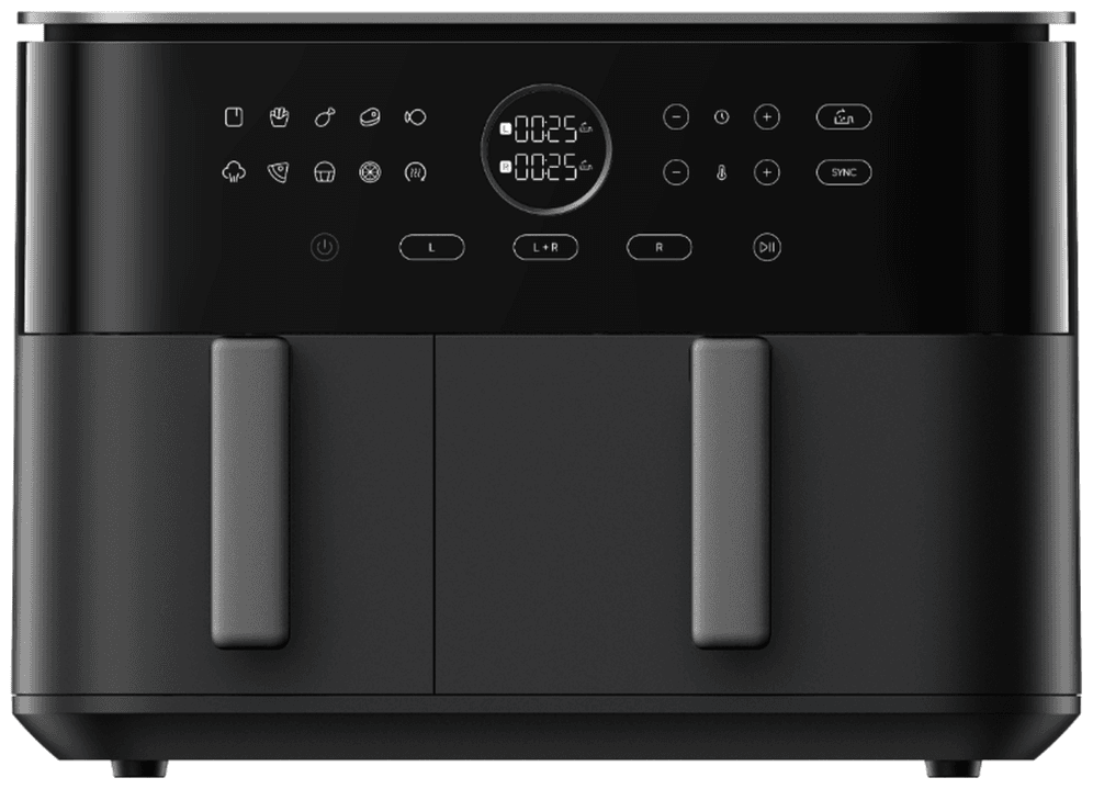 Xiaomi MAF-D1001 Doble 10 L Independiente 2700 W Freidora de aire caliente Negro
