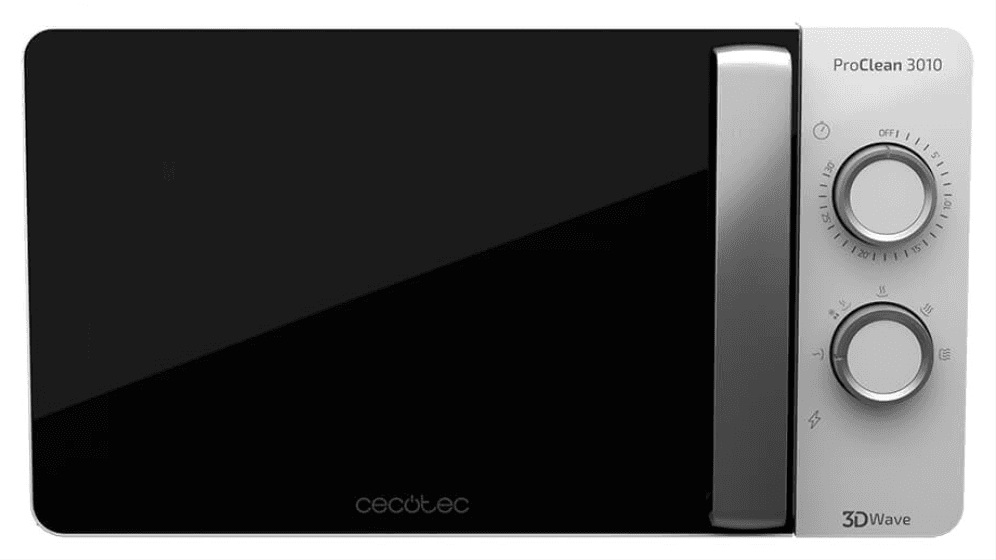 Cecotec 01522 microondas Negro, Blanco Solo microondas Encimera 20 L 700 W