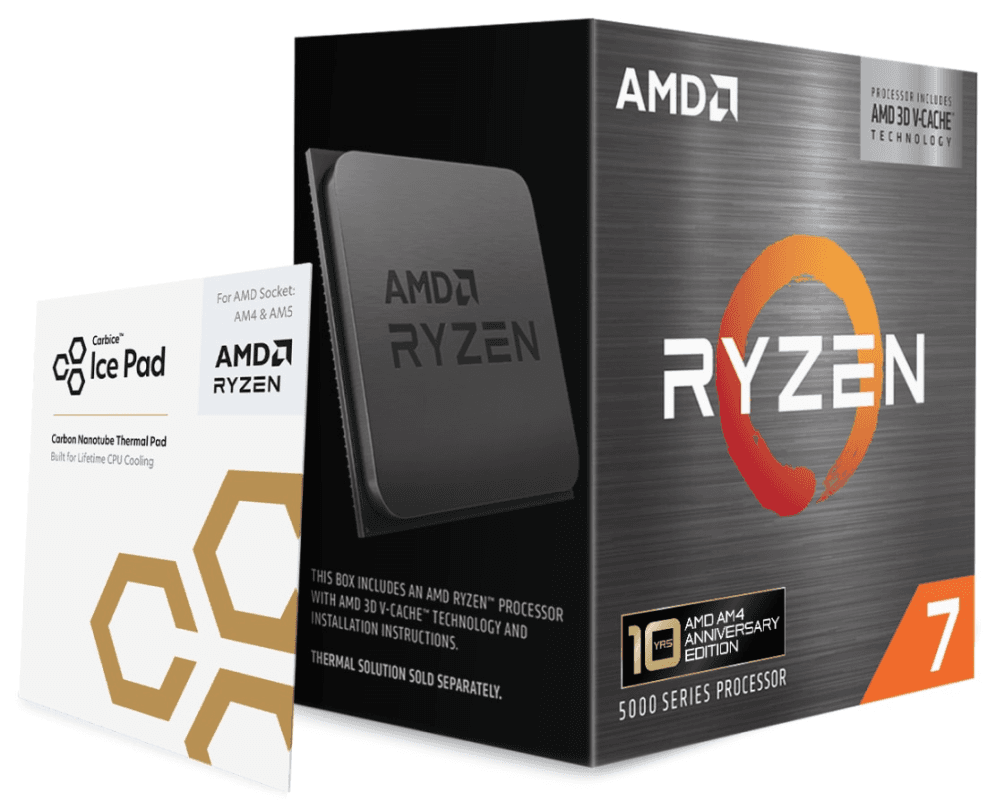 AMD Ryzen 7 5800X3D procesador 3,4 GHz 96 MB L3 Caja