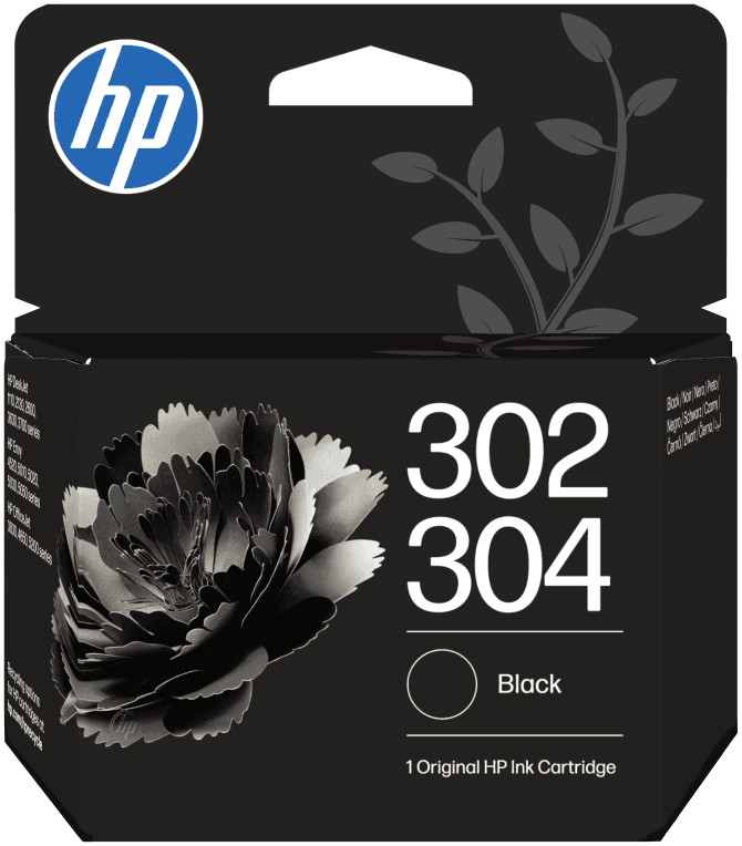 HP Cartucho de Tinta Original 302/304 negro