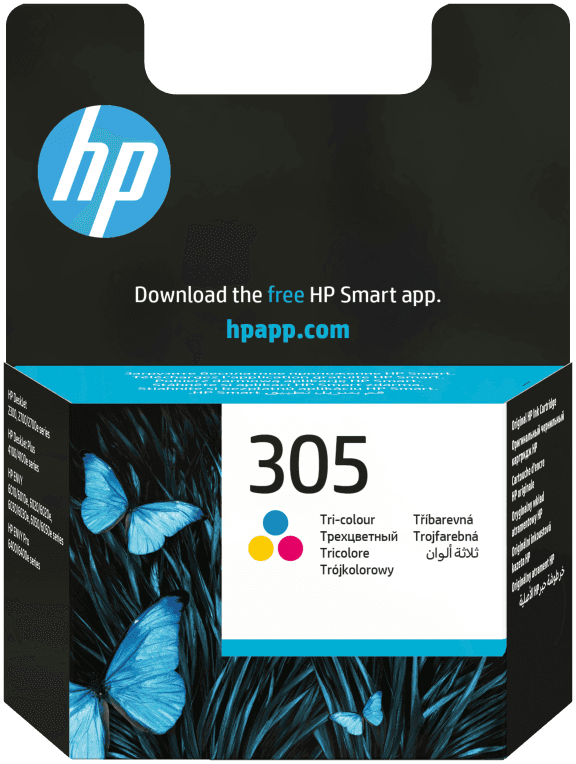 HP Cartucho de tinta Original 305 tricolor
