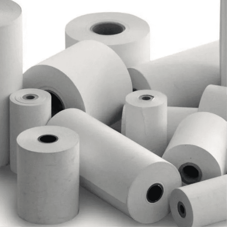 Posiflex 80X80X12 NO BPA papel térmico 24,4 m