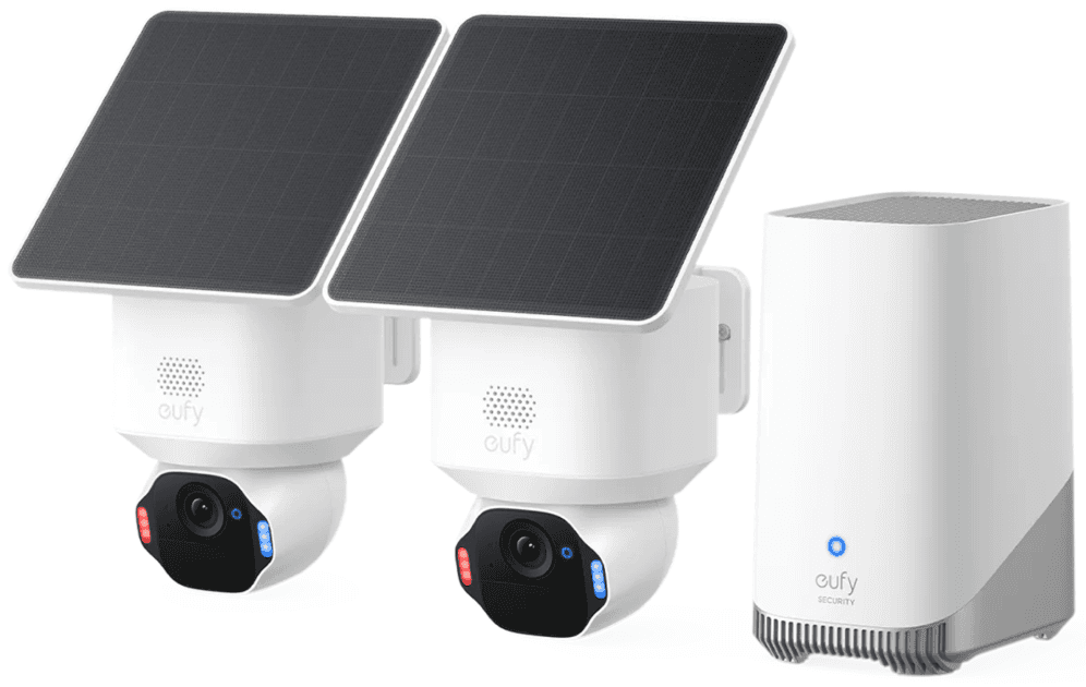 Eufy SoloCam E42 + HomeBase S380 Bala (forma) Cámara de seguridad IP Interior y exterior 3840 x 2160 Pixeles Techo/pared