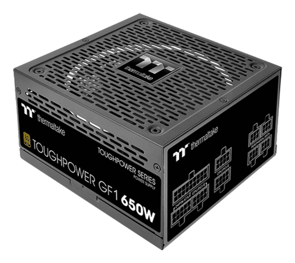 Thermaltake Toughpower ATX 650W Gold unidad de fuente de alimentación 20+4 pin ATX Negro