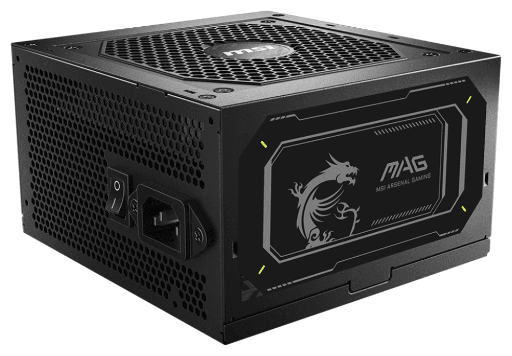 MSI MAG A850GL PCIE5 II unidad de fuente de alimentación 850 W 20+4 pin ATX ATX Negro