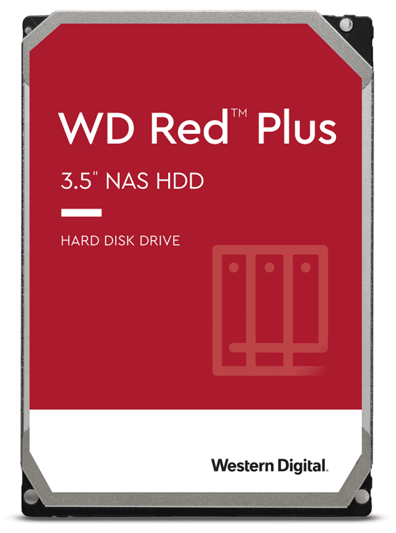 Western Digital WD Red Plus disco duro interno 3 TB 5400 RPM 3.5" Serial ATA III