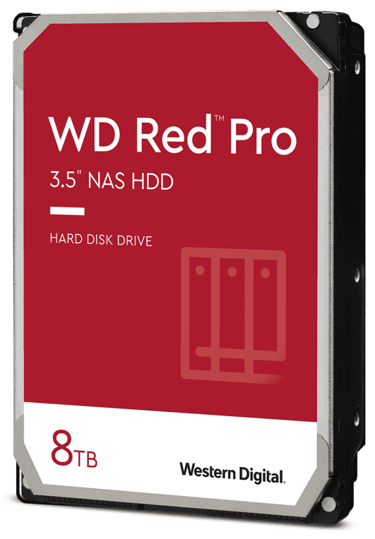 Western Digital Red Pro disco duro interno 8 TB 7200 RPM 256 MB 3.5" SATA